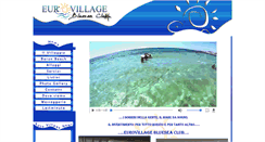 Desktop Screenshot of eurovillageblueseaclub.it